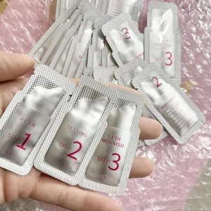 Eyelash and Eyebrow Lift Kit Sachet Lash Lift Perming Lash Lotions with Lash Lift Step 1 Step 2 Step 3