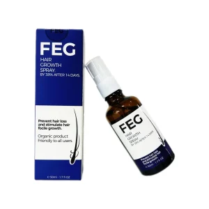 FEG Spray Hair Regrowth Solution Fast Acting Hair Volume Enhancement for Unisex Hair Strengthening Long lasting Effect