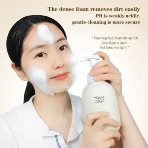Facial Cleanser Ultra Gentle Renewing Vitamin E Deep Cleansing Mousse With Amino Acid Face Massage Face Cleaner Foam Cleansing