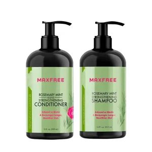 Factory 355ml Rosemary Cream Shampoo & Conditioner Hair Care Set with Deep Repair & Hair Loss Prevention