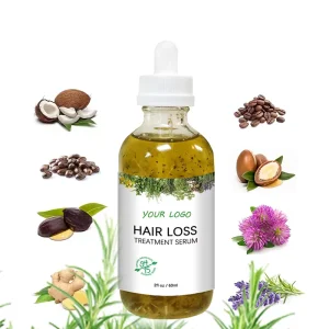 Factory 60ML Private Label Natural Serum Mint Scalp Strengthening Rosemary Oil Hair Growth for All Hair Types