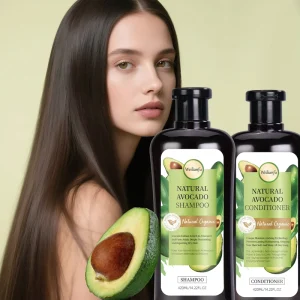 Factory Avocado Anti-Dandruff Hair Care Products Natural Moisture Hair Shampoo and Conditioner Set 420ml