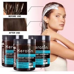 Factory Coconut Oil Hair Mask 1000g Beauty Hair Care Daily Moisturizing Nourishing Repairing Home Use Hair Mask