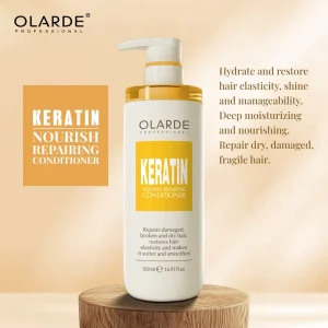 Factory Custom Organic Keratin Hair Treatment Moisturizing Cream Hair Conditioner Nourishing Anti Frizz for Daily Hair Damage