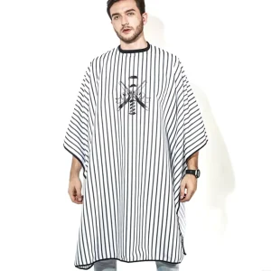 Factory Custom Printed Hairdressing Cape Hair Salon Cape for Barber Barber Shop