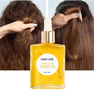 Factory Custom Private Brand Natural Hair Essential Oil Boosts Shine Softens Frizz Protection Hair Regrowth Conditioner Serum Products Care