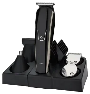 Factory Customized 5 in 1 Electric Hair Clipper Set Rechargeable Cordless Hair Trimmer Nose Hair Trimmer Men’s Grooming Set