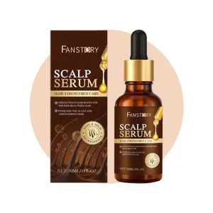 Factory Customized Organic Ginger Scalp Serum with Peptides for Root Strengthening and Fuller Hair