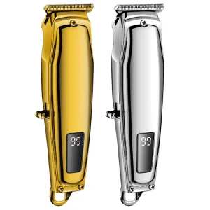 Factory Customized Professional Electric Hair Clippers USB Rechargeable Men Cordless Hair Trimmer Hair Clippers with Led Display