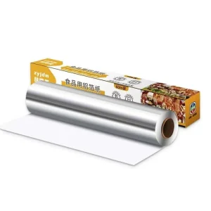 Factory Direct 100FT Coated Aluminum Foil Roll Heavy Duty Food Grade Eco Friendly Waterproof for Bulk Catering Supply