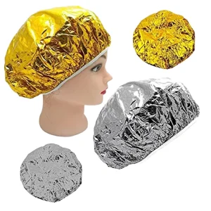 Factory Direct Disposable Tin Foil Cap Heat Resistant Waterproof Shower Hair Styling Tool Multi Purpose Professional Salon Tool