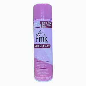 Factory Direct Selling Professional Strong Hold Pink Oil Natural Hair Beauty Nourishing Sheen Spray