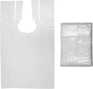 Factory Disposable Hairdressing Capes Waterproof Oil-proof Plastic Hair Cutting Gown Customized Size Salon Barber Cape
