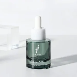 Factory Eco-friendly Thick Bottom Clear Cylinder High Quality 4oz Skin Care Serum Essential Oil Hair Oil Dropper
