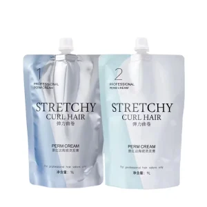Factory Elastic Curly Hair Perm Cream for Professional Use with Long Lasting Styling