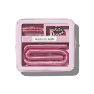 Factory Hair Roller Heatless Harmless for Hair Custom Color and Logo Silk Hair Curlers 100% Mulberry Silk