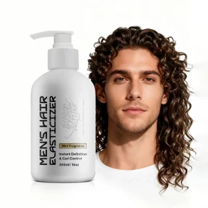 Factory Mens Hair Products Private Label Shaping Curl Control Cream for Men Hair Elsticizer
