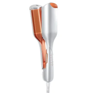 Factory Price Electric 25MM Big Wave Egg Roll Hair Curler Double Barrel Hair Waver Rapid Heating Temperature French Hotels