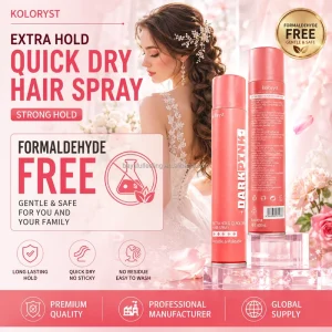 Factory Price Hair Spray Fragrance Mist Hair Fixing Spray Unisex Aluminum Can Strong Hold Official Export
