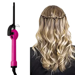Factory Price Professional Salon Hair Curler 9MM Small Roll Curling Iron Electric Hair Curler LCD Temperature Display Adjustable