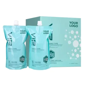 Factory Price Salon Use VIP Digital Perm Lotion Bagged Hot Perm Kit Permanent Hair Straightening Curling Cream