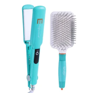 Factory Pro Portable Electric Hair Straightener and Hair Straightening Comb With Styling Features for Home Use