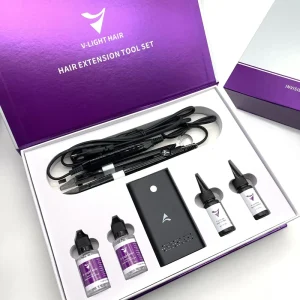 Factory Products 100% Virgin Human Hair Extensions Kit Tape in Style UV Extension Remy Bulk Hair Extension