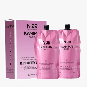 Factory Professional Salon Permanent Shining Hair Straightening Cream Hair Rebounding Cream Private Label