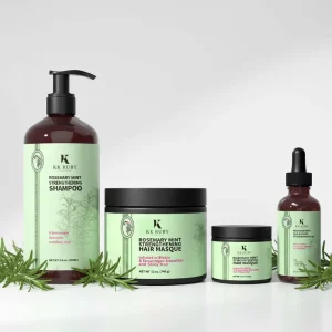 Factory Rosemary Mint Hair Growth Oil Nourishing Repairing Shampoo and Conditioner Hair Care Set
