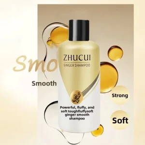 Factory Specially Formulated Ginger Shampoo for Men Women Nourishing Moisturizing Hair Care Strengthens Hair Fibers Controls