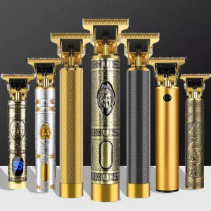 Factory Supply Hair Trimmer Clipper Professional Men Retro Style Durable Powerful Cordless Shaver