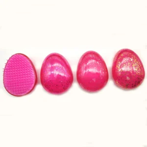 Fashion Color Anti-static Small Portable Scalp Massage Comb Detangling Hair Brush