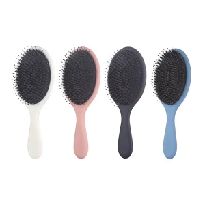 Fashion Simple Detangling Hair Brush Custom Logo Wet and Dry Massage Hairbrush Salon Hairdressing Tools