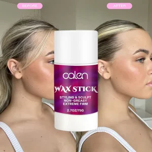 Fashionable High Quality Strong Hold Heat Protection Vegan Edge Control Texturizing Hair Styling Wax Stick for Men and Women