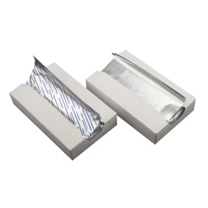 Fast Food Disposable Pre Cut Aluminum Foil Sandwich Packaging Burger Paper Custom Embossed Food Grade Aluminum Foil Pop Up Foil