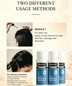 Fast Grow Hair Oil Hair Loss Care Spray Beauty Hair Scalp Treatment for Men Women 60ml 6 Set
