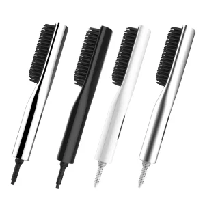 Fast Hair Straightening Brush Hot Comb Ceramic Hair Styling Tools Electric for Men and Women