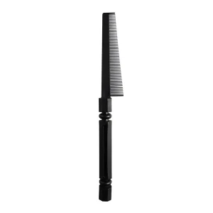 Fine-Toothed Round Handle Plastic Hairbrush and Hair Styling Comb 15-20CM 50104