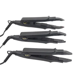Flat Tip Hair Extension Tools Adjustable Temperature Keratin Heat Hair Connector