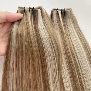 Flexible and Soft Genius Weft Hair Extension #8-613 Large Stock Salon Quality No Harsh Chemicals Seamless Soft