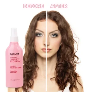 Fluffy Volumizing Styling Hair Heat Protection Spray Shine Moisturizing Anti Frizz Leave In Hair Treatment for Women