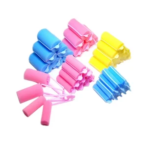 Foam Sponge Hair Roller for Salon DIY Hairdressing Yellow Pink Blue Hair Styling Tools Hair Roller Curler