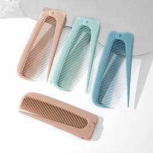 Foldable Rat Tail Comb Portable Mini Fine Toothed Comb Travel Hair Comb Hairdressing Tools Household Barber Supplies