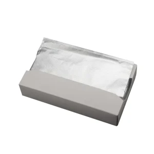Food Grade Kitchen Foil Pre Cut Aluminum Foil Wrapping Paper Custom Embossed Soft Color Pop Up Foil