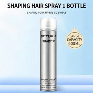 For Organic 600ml Alcohol Free Hair Gel Spray Strong Hold Styling Cream for Unisex Fragrant Dry Gel for Frizzy Hair