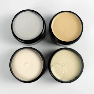Four Different Clay Wax Hair Styling Cream for Men Moulding Matte Texture Look