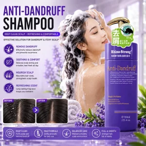 Fragrance Based Deodorizing Antibacterial and Dandruff Removing Shampoo 750ml for Household Use Can Be Customized