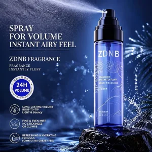 Fragrant Amber Lightweight Texture Hair Volumizing Spray for Men Styling No Residue