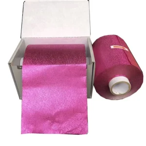 Framar Custom Embossed Hair Foil Roll for Highlighting Aluminum Alloy 8011 12 20micron Thickness Soft Temper 12.7cm X76meters