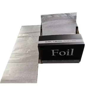 Framar Food Grade Soft Temper Foil 5inch X 14inch Hairdressing Embossed Pop 400 Sheets for Salon Highlighting Alloy8011